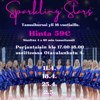 Dancing with Sparkling Stars 4 x alk. 11.4.